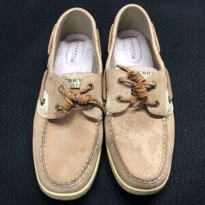 Sperry Top Sider 61428 Women's Boat Shoes Size US 9 Two tone Water Marks